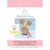 Mabel The Mouse Knitting Pattern - Wee Woolly Wonderfuls Booklet