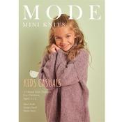 MODE Mini Knits Kids Casuals Book - 13 Hand Knit Designs for Children Aged 3-12