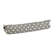 Soft Knitting Pin Case XL - Grey Polka Dot