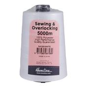 Sewing &amp; Overlocking Thread 5000m White