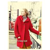 Patons Pattern 4044 Women's Easy Coat in Aran