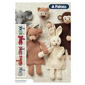 Patons Fab DK Flat Toys Crochet Pattern 5365