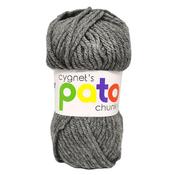 Cygnet Pato Chunky #874 Dark Grey 10 x 100g Pack