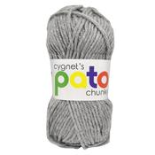 Cygnet Pato Chunky #881 Light Grey 10 x 100g Pack