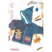 Patons Pattern 2456 Hooded Coat &amp; Teddy in Double Knitting