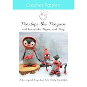 Penelope the Penguin Pattern - Wee Woolly Wonderfuls Booklet 