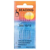 Pony Beading Needles - Gold Eye (Sizes 10-12)