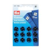 Prym Sew-on Snap Fasteners 11mm Black