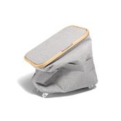 Fold &amp; Store Bag / Box  Multi, Canvas &amp; Bamboo, Foldable with Wheels - Gift Idea