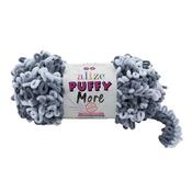 Alize Puffy More 150g 6265 Grey Mix image