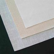 Embroidery Fabric 11 COUNT WHITE 12" x 18" (30cm x 45cm)