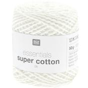 Rico Essentials Super Cotton Double Knitting #001 White image
