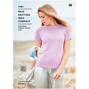 Rico Pattern 1081 Aran Sweaters in Organic Cotton