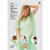 Rico Pattern 1281 Sweaters &amp; Ribbon in Essentials Super Kid Mohair Loves Silk