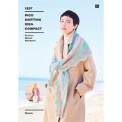 Rico Pattern 1297 Shawls in Fashion Mohair Rainbows