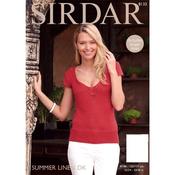 Sirdar Pattern 8133 Top in Summer Linen DK