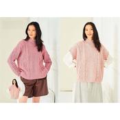 Pattern 10284 Sweater and Tank in DK
