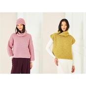 Pattern 10286 Crochet Sweater, Tank and Hat in DK image