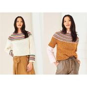Pattern 10287 Crochet Sweater, Top and Cowl in DK image