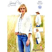 Pattern 9224 Lace Edge One Piece Waistcoat in Special XL