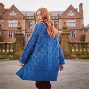 Sirdar Booklet 10167 Longline Bobble Cardigan Coat in Aran