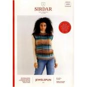 Sirdar Booklet 10291 Tank Top in Jewelspun Aran