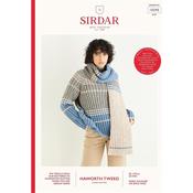 Sirdar 10295 Booklet - Sweater and Scarf in DK