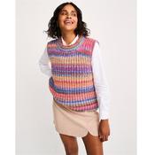 Sirdar Booklet 10804 Beneath the Surface Vest in Jewelspun with Wool Chunky