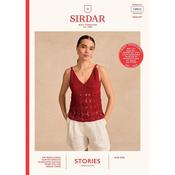 Sirdar Booklet 10832 Shell Strappy Crochet Top in Stories