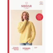 Sirdar Booklet 10873 Sweater in Stories Chunky