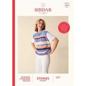 Sirdar Booklet 10875 Vest Top in Stories Chunky