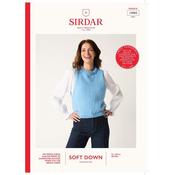 Sirdar Booklet 10885 Lofty Layer Vest in Soft Down