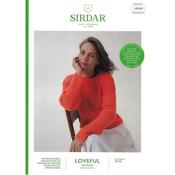 Sirdar 10909 Booklet - Sweater in Loveful DK