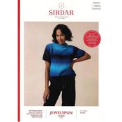 Sirdar Booklet 10920 Sweater in Jewelspun Ombre Aran