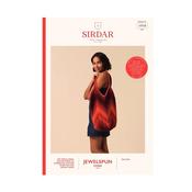 Sirdar 10928 Booklet - Crochet Bag in Jewelspun Ombre Aran