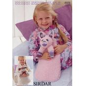 Sirdar Pattern 4609 Hot Water Bottle Covers