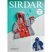 Sirdar Pattern 4947 Coat with Hood in Snuggly DK