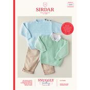 Booklet 5343 Baby Sweaters Knitted in Snuggly Soothing DK