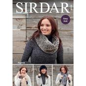 Sirdar Pattern 8206 Easy Knit in Alpine