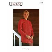 Solo Design Collection Pattern 2186 Long Sweater DK
