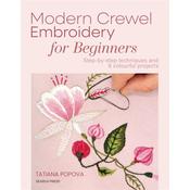 Modern Crewel For Beginners Book image