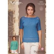 Stylecraft Pattern 9264  Crochet Tops in  DK