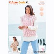 Stylecraft Pattern 10033 Sweater &amp; Tank Top in Colour Code XL