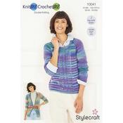Stylecraft Pattern 10041 Cardigan Sweater in Knit Me, Crochet Me image
