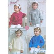Stylecraft Pattern 4175 Aran Sweaters in Special Aran