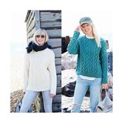Stylecraft Pattern 9440 Ladies Sweaters in Aran