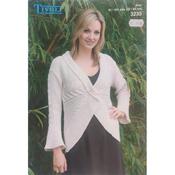 Pattern 3235 ladies Shaped jacket in Aran image