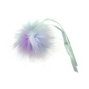 Removable Faux Fur Pom Pom 6cm - Multi image