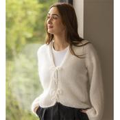 Viking Garn Pattern 2517-2 Silke Cardigan in Kid Silk