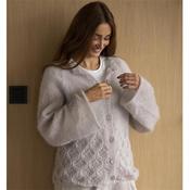 Viking Garn Pattern 2517-3 Dalia Cardigan in Kid Silk